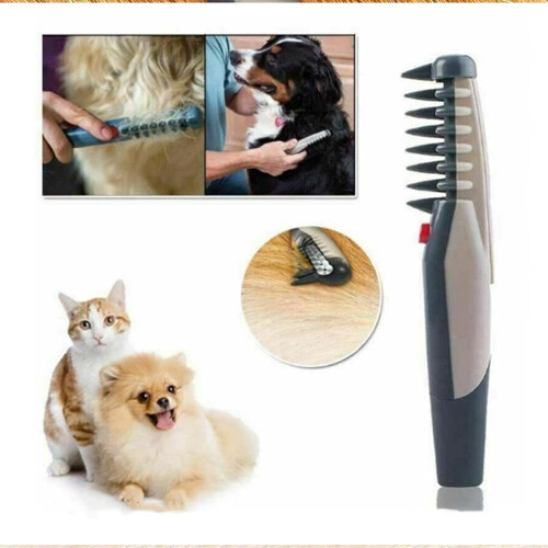Mataway E-Comb Electric Pet Grooming Comb and Trimmer 3 pcs 1