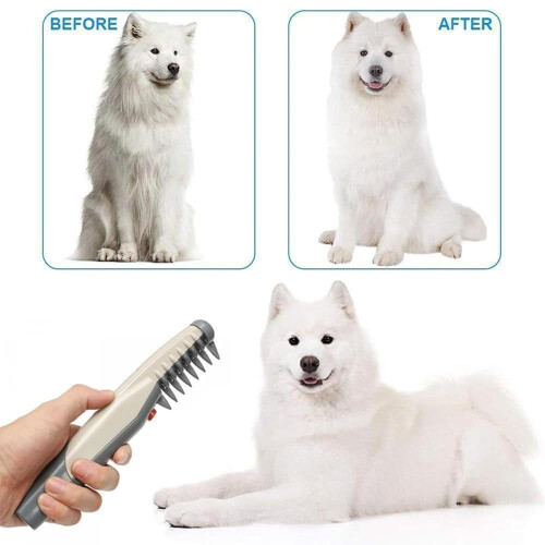 Mataway E-Comb Electric Pet Grooming Comb and Trimmer 3 pcs 2
