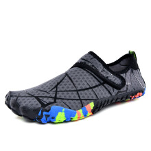 Willtoo Unisex Water Shoes – Non-Slip, Quick-Dry Aqua Shoes for Beach, Hiking, Fishing, Surfing – Gray