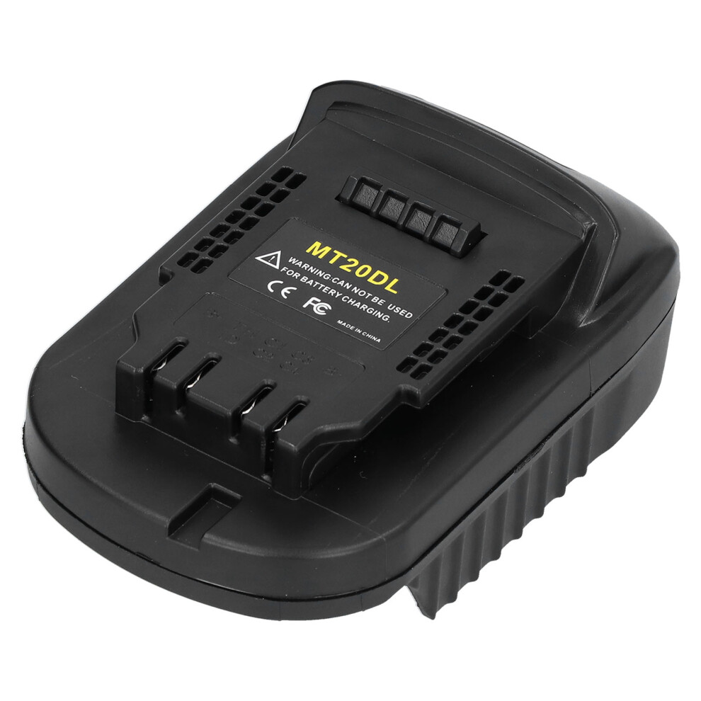 20V Lithium Battery Adapter For 18V Makita Tools, Black, 11X6.5x4cm 5041390999562