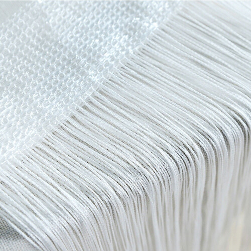 Rainbow String Curtain Multi-Color Decorative Fringe Panel for Doorways, Windows, Wall Backdrops, 100x200cm