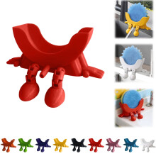 Cute Hanging Sponge Holder with Drainage – Keeps Your Sponge Dry, Funny Sponge Stand for Kitchen Sink, 3D Printing Countertop Sponge Holders