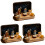 Mini Christmas Nativity Set Religious Decoration 3 Pieces 1