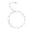 Silver Adjustable Gypsophila Copper Bracelet 1 pc 1