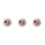 3Pcs Steel Freewheel Bike Cassette Flywheel Silver Durable Anti-Rust 8