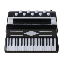 Wooden Dollhouse Musical Instruments Model Set 1/12 Scale