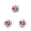 3Pcs Steel Freewheel Bike Cassette Flywheel Silver Durable Anti-Rust 9