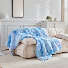 AuroraX Soft Throw Blanket,for Women Blue Fuzzy Personalized Throws 60x40 Inch,Valentines Day Bedroom Living Room All Season Decor