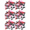 600Pcs Mixed Color Plastic Doll Noses for Crafting Plush Animals 8