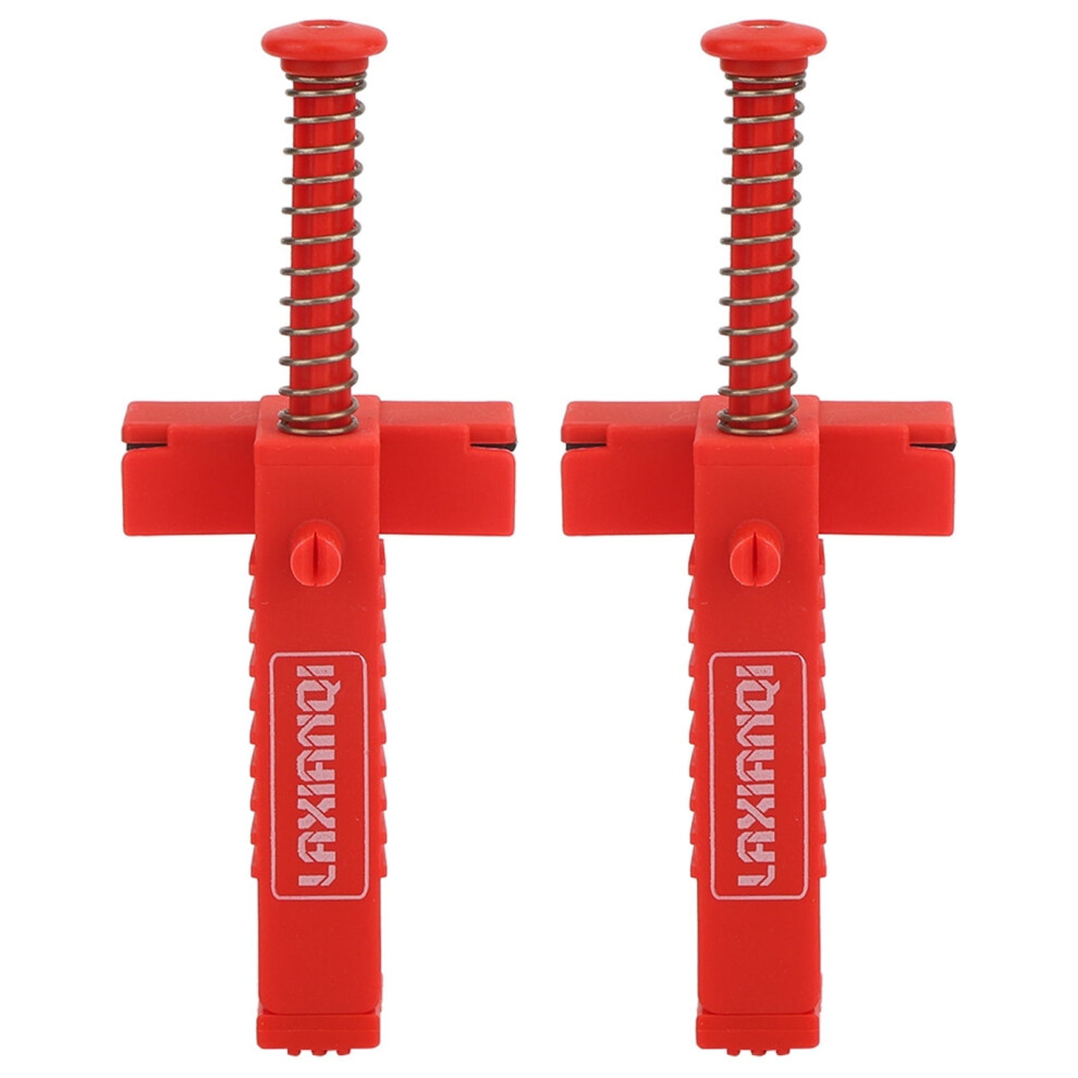 2Pcs Brick Line Clips Â Red Bricklaying Tools For Leveling & Measuring, Masonry Line Puller For Brickwork, Construction & Plumbing 9418476742521
