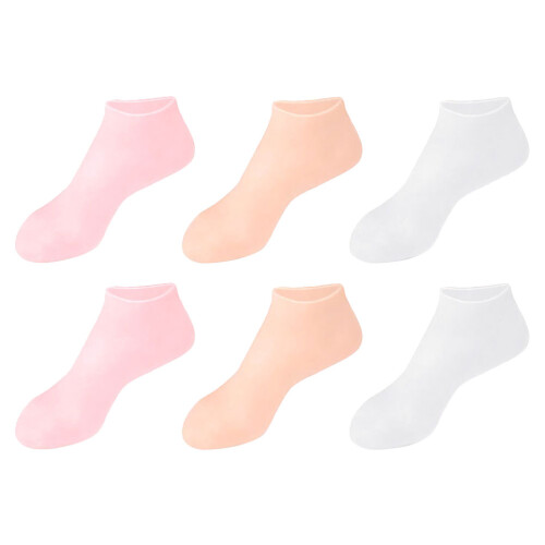 4Paren Paar Elastische Silicone Spa Voor Voetverzorging Thuis 1