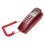Red Corded Phone with Clear Sound, Unique Handset Volume Control, Extra Long Handle Cord, Flash Function, Redial Feature, Ringer Sound Selectable, 5
