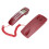 Red Corded Phone with Clear Sound, Unique Handset Volume Control, Extra Long Handle Cord, Flash Function, Redial Feature, Ringer Sound Selectable, 6