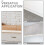 2Pièces Profilé D'encadrement Mural PVC Auto-Adhésif Pour Déco 6