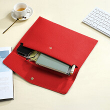 Waterproof Leather File Folder with Removable Strap 1