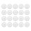 80Pcs Versatile White Plastic Dual Layer Pulley Wheels for DIY Use 2