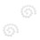 80Pcs Versatile White Plastic Dual Layer Pulley Wheels for DIY Use 6