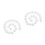 80Pcs Versatile White Plastic Dual Layer Pulley Wheels for DIY Use 7