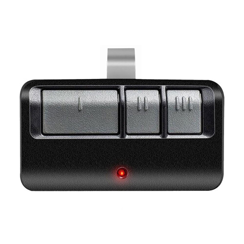 Garage Door Opener Remote Control: Operate Multiple Doors, 3-Channel, 45-Foot Range, Plastic Material