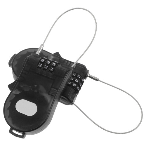 10Pcs Heavy Duty Retractable Cable Lock for Snowboard Ski Scooter Use 2