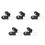 10Pcs Heavy Duty Retractable Cable Lock for Snowboard Ski Scooter Use 9