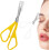 Eyebrow Trimmer Scissors with Comb Stainless Steel 1