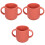 3St Silicone Trainingsbekers Baby's Met Dubbele Handvatten 4