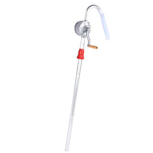 Barrel Pump for Diesel & Cooking Oils, With Filtering Function, Quick Assembly & Disassembly for Easy Storage 2