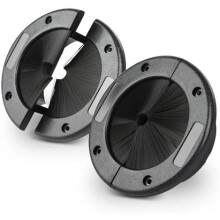 2 Pack 4" Round Brush Grommet - Large Split Grommet for Home Data Center, Airflow & Cable Management (Wall/Floor)$$Hardware