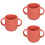 3St Silicone Trainingsbekers Baby's Met Dubbele Handvatten 7