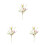 Spring Easter Egg Floral Picks Artificial Twig Branches 3 1