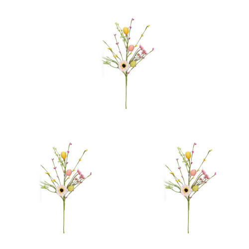 Spring Easter Egg Floral Picks Artificial Twig Branches 3