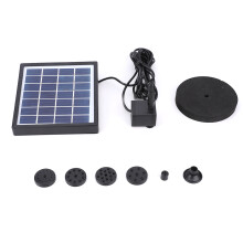 Adjustable Spray Heads, Simple Fashionable Solar Powered Water Feature for Small Pond, Automatic Water Pump for Garden Decoration