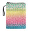 Polyester Zipper Book Cover with Gradient Leopard Print 1