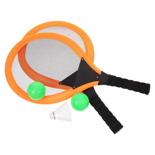 Badminton Rackets for Kids Orange 2 pcs