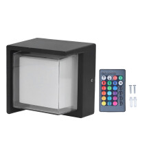 Energy-Efficient LED Porch Light, Modern Wall Sconce Fixtures for Indoor & Outdoor Use, Anti-Rust Aluminum Exterior Lighting with Waterproof Design