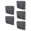 5Pièces Radiateur Tissu Polyester Protège Chauffage 4