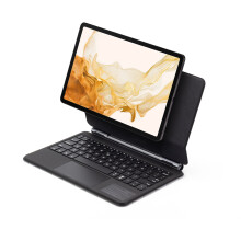FOR compatible with Samsung TabS8/S9FE11inA9PlusS7FE12.4 Magnetic Control Magic Touch Backlit Keyboard
