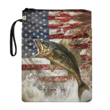 Bible cover with pocket and handle 1 piece