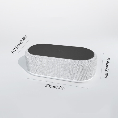 Kabelloser Bluetooth-Lautsprecher mit Wecker (15 W) 2