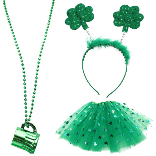 4Sets St Patrick's Day Party Costume Accessories Set 2