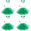 4Sets St Patrick's Day Party Costume Accessories Set 7