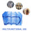 Blue Hanging Foldable Drying Net Nylon Mesh Basket Outdoor 8