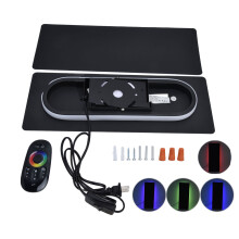 Artistic Outdoor Lighting Solution, IP65Waterproof Multicolor RGB Exterior Light Fixture With App-Controlled Customizable Patterns For Garage,