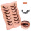 Fox Eye False Lashes7Pairs – Χνουδωτές, φυσικές βλεφαρίδες με απαλή λεπτή ταινία, εύκολη 2