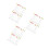 60Pcs Acrylic Coffee Swizzle Sticks Reusable Mixing Spoons Multi-Color 7