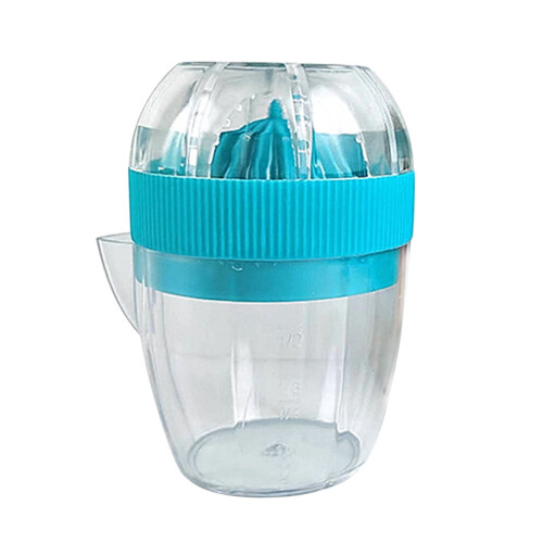 Convenient Manual Orange Fruit Juicer Hand Squeezer With Lid Practical Fruit Pressing Clip Kitchen Tool for Effortless Extraction