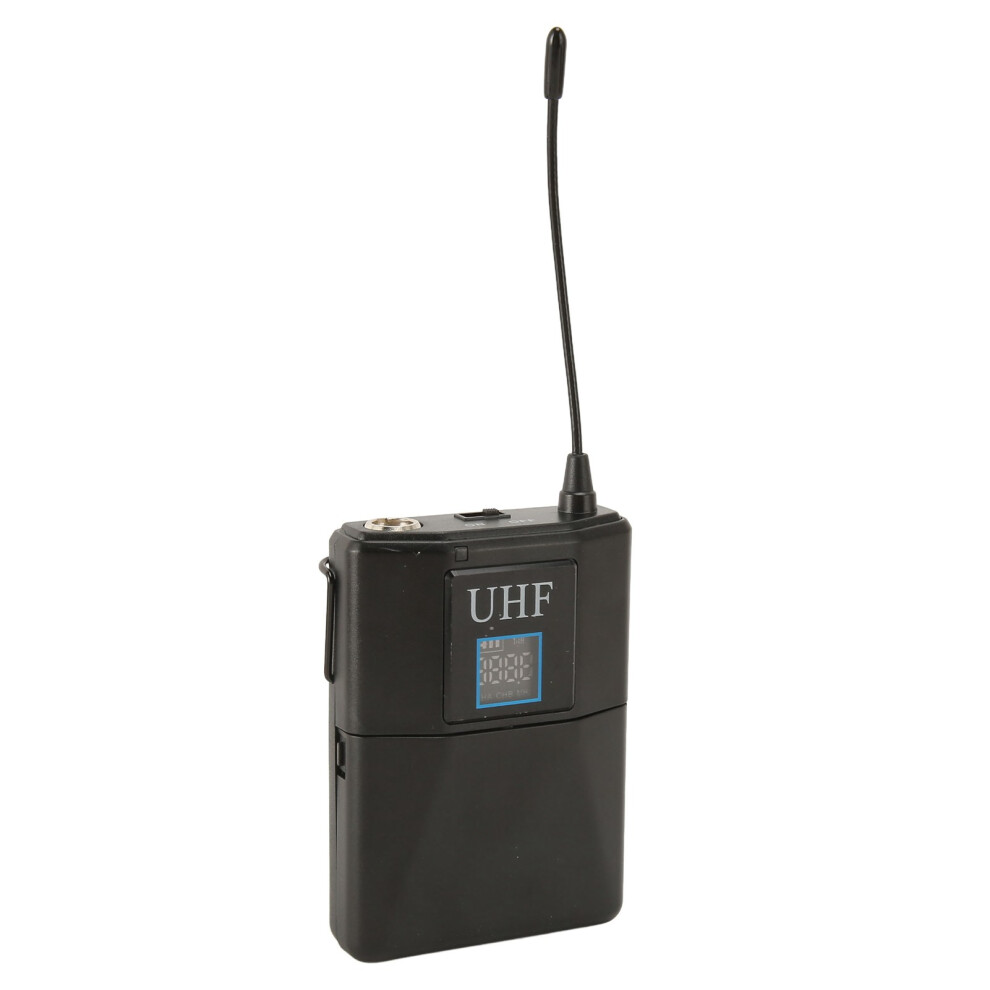 Wireless Lavalier Mic Mini Uhf 610-675Mhz 2Xaa 4371393473945
