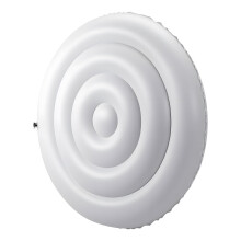 Inflatable Hot Tub Cover, 4.5 Ft Round Spa Protector – Insulated, Weather-Resistant, Waterproof, Energy-Efficient, White