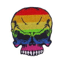 Ysmzzmsy 1 PCS Rainbow Iron On or Sew On Embroidered Homosexuality Patch